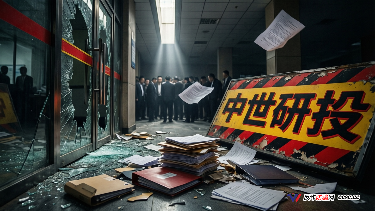 中世研投崩盘预警：柬埔寨园区团伙打造，股票带单资金盘已不能提现