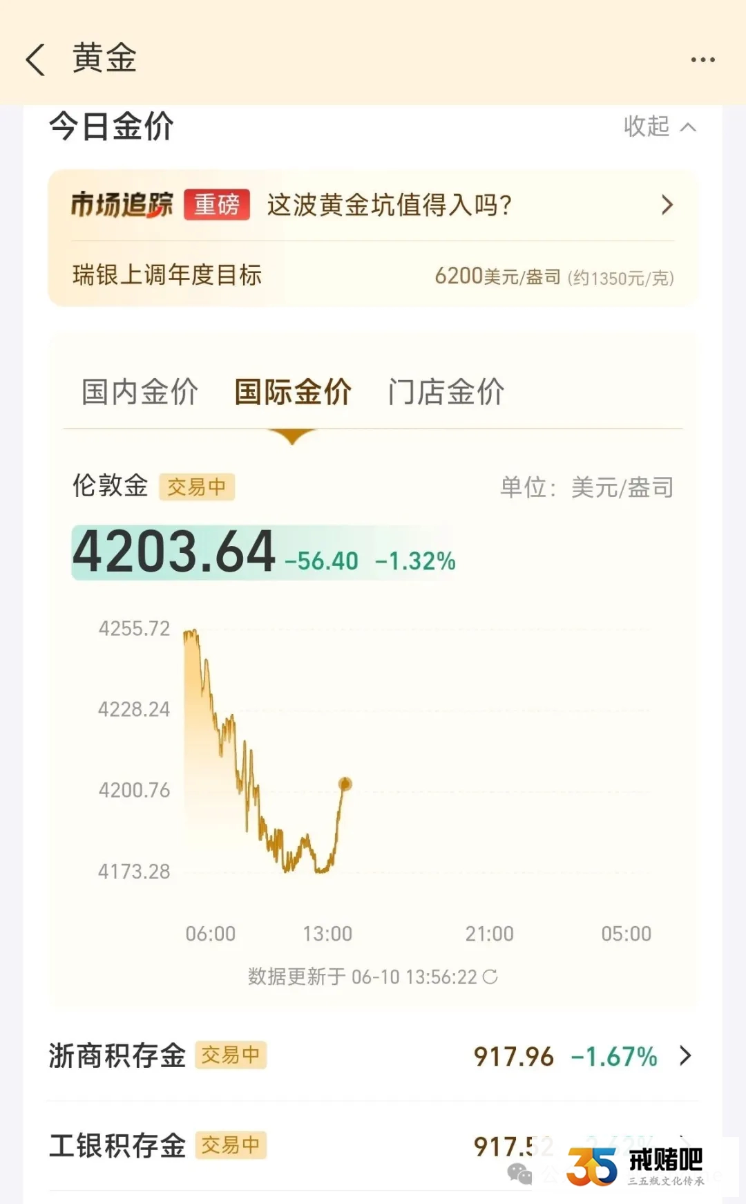 把赌当成了投资，结果被套牢了